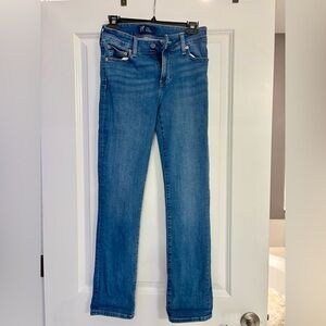 GAP Women's Straight Leg Blue Jeans